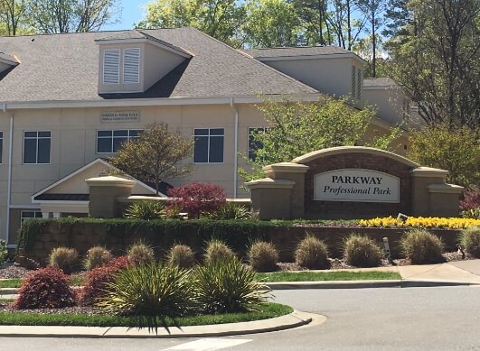 Sign outside of dental office in Cary