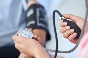 Your dentist in Cary will check your blood pressure.